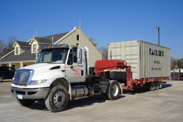 Container Truck - Storage Containers of Lake Charles